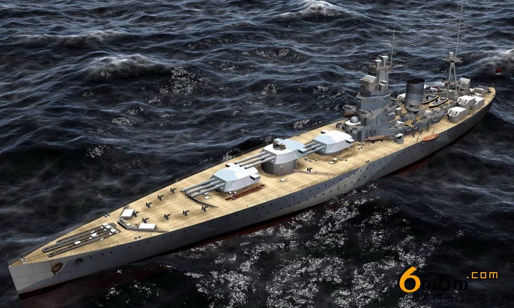 白云纳尔逊军舰模型